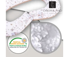 Dreamland Medic Nėštumo pagalvė, miegui skirta nėščiosioms, C tipo pagalvė + priedai