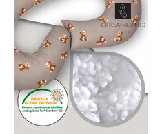Dreamland Medic Nėštumo pagalvė, miegui skirta nėščiosioms, C tipo pagalvė + priedai