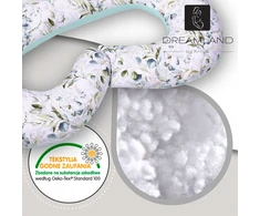 Dreamland Medic Nėštumo pagalvė, miegui skirta nėščiosioms, C tipo pagalvė + priedai