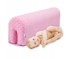 Dreamland Medic Ochraniacz do łóżeczka na barierkę łóżka piankowy baby pink 80 cm Dreamland