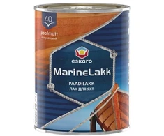 Drėgmei atsparus lakas ESKARO MARINE LAKK 40, pusiau matinis, 950 ml