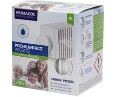 Sausintuvas Drėgmės sugėriklis su tablete PRIMACOL, iki 10 m2, baltos sp.