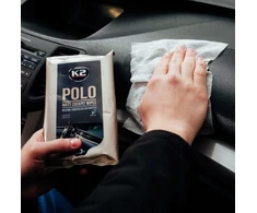 Melle K2 DRĖGNOS SERVETĖLĖS TEKSTILINIAMS APMUŠALAMS KVAPAS EXOTIC MARACUJA TAPIS WIPES 24vnt.