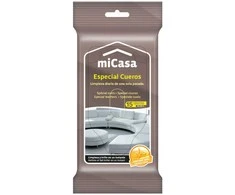 Drėgnos servetėlės odos gaminiams Micasa 15vnt.