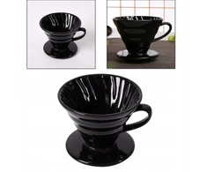 Dripper Cup Tea Pour Blac keramikinis kavos filtras