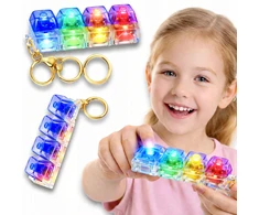 Drobiazgarnia „Clicer“ 4 klavišai „Clicer“ klaviatūros antistresinis žaislas ADHD žaidimų blokas
