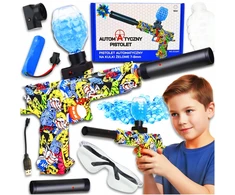 Drobiazgarnia GEL BB GUN AUTOMATINIS ŠAUTUVAS DIDELIS XL RINKINYS + 1000 KAMULIŲ