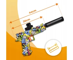 Drobiazgarnia GEL BB GUN AUTOMATINIS ŠAUTUVAS DIDELIS XL RINKINYS + 1000 KAMULIŲ