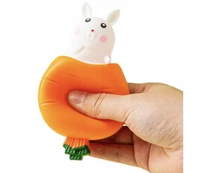 Drobiazgarnia Gniotek squishy antistresinė triušio morka
