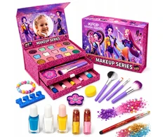 Drobiazgarnia Makiažo rinkinys vaikams XXL Case Cosmetics KPOP Glitter Gift