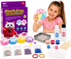 Drobiazgarnia „Squishy Paws“ „pasidaryk pats“ kūrybinės sensorinės dovanos rinkinys
