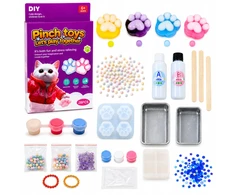 Drobiazgarnia „Squishy Paws“ „pasidaryk pats“ kūrybinės sensorinės dovanos rinkinys