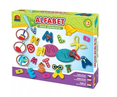 Dromader Plastilino "abėcėlė" raidės, 42 el. rinkinys
