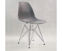 Bm Design DSR Milano kėdė, grafitas, metalinė koja