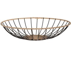 Dubuo metalinis su ratanu D30xH7 cm 4Living 617026