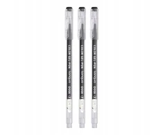 Długopisy Żelowe Languo Juodas Series – 0.6mm 3 vnt. / Do rysowania