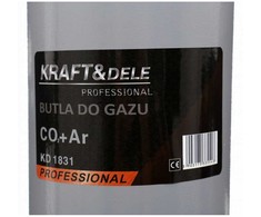 Kraftampdele Dujų balionas AR+CO2, 8L, Kraftdele