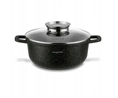 DUJŲ INDUKCINIS PUODAS ORKAITEI Mažas Konighoffer Pollo Juodas 2,3l 20cm