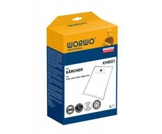 Dulkių siurblių maišeliai WORWO Karcher 6904143 / KMB01K Mikropluošto