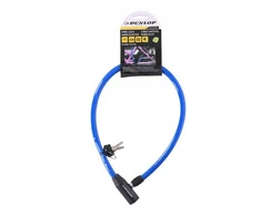 Dunlop - Cable, anti-theft bicycle lock (mėlynas)