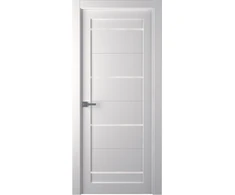 Durų apvadas baltos tekstūrinės spalvos, 1 vnt, 7 x 1.5 x 220 cm, storis 6 mm