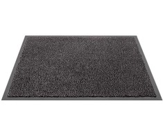 Durų kilimėlis POLYESTER MAT, 75 x 45 cm, juodos sp.