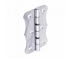 Durų lankstas ZS 60, 60 x 43 x 1 mm, sidabro sp.