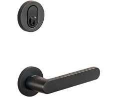 Durų rankena TORINO 178 SLIM, juoda