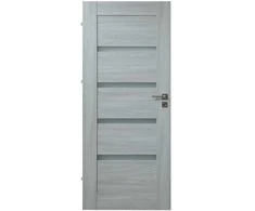 Durų stakta DOMIDOR, balinto ąžuolo sp., 890 x 2100 mm, kairė
