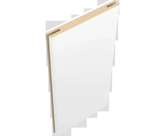 Durų staktos praplatinimas baltos spalvos dažytoms durims, 20 x 210 cm, storis 10 mm
