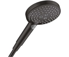 Dušo galvutė Select S Hansgrohe Ø120mm/3 režimai matinė/juoda