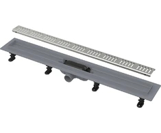 Alcadrain Dušo latakas ALCA APZ10-850, su NP grot., 60 x 850 x 75 mm