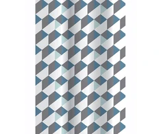 Dušo užuolaida OPTIC 180 x 200 cm, 100% poliesterio