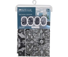 Dušo užuolaidos BATHROOM SOLUTIONS (180 x 180 cm), PEVA, trijų dizainų