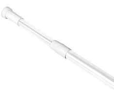 Dušo užuolaidų karnizas Bene Domo 70-120cm baltas