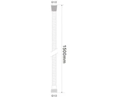 Dušo žarna AB 150cm Chromuota