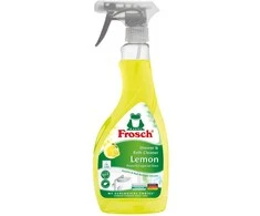 Dušų bei vonių purškiamas valiklis Frosch citrinų kvapo 500ml