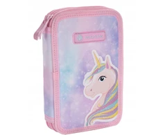 Dvigubas pieštukų dėklas Astrabag Vienaragis/Unicorn