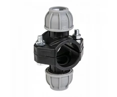 Dvigubas spaustukas PE vamzdžiams 40 mm / 20 mm DSRA10OD4020