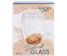 Dvigubo stiklo stiklinė AURORA STARS, 350 ml