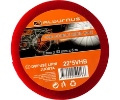 Bikuvalt Dvipusė lipni juostelė VHB Skaidi 22mm x 5m