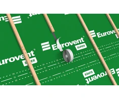 Dvipusė stogų sandarinimo juosta EUROVENT BUTYL PRO, 45 mm x 20 m