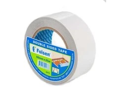Dvipusio lipnumo juosta FOLSEN, 0,05 x 25 m, PP