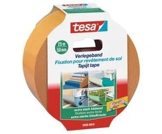 Dvipusio lipnumo juosta TESA EXTRA STRONG, 50 mm x 25 m, grindų dangai