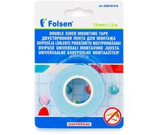 Dvipusio lipnumo montavimo juosta FOLSEN, 0,019 x 1,5m