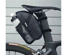 Dviračio balnelio krepšys Rockbros C7-1, 1.5l, juodas, atsparus vandeniui