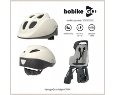 Dviračio kėdutė Bobike Go 1P, pilka