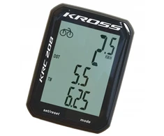 Dviračio kompiuteris Kross KRC 208, juodas