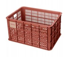 Dviračio krepšys iš perdirbto plastiko Basil Crate - Raudonas - 34,5x49x27 cm