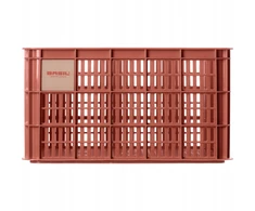 Dviračio krepšys iš perdirbto plastiko Basil Crate - Raudonas - 34,5x49x27 cm